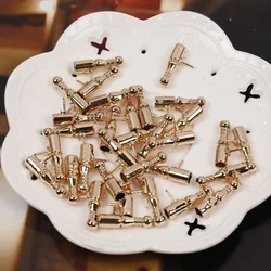 10 Pcs/LotFeather Brooch Metal Head Pins and Brooches Accessories DIY Scraf Buckle Components for Jewelry Making Wholesale
