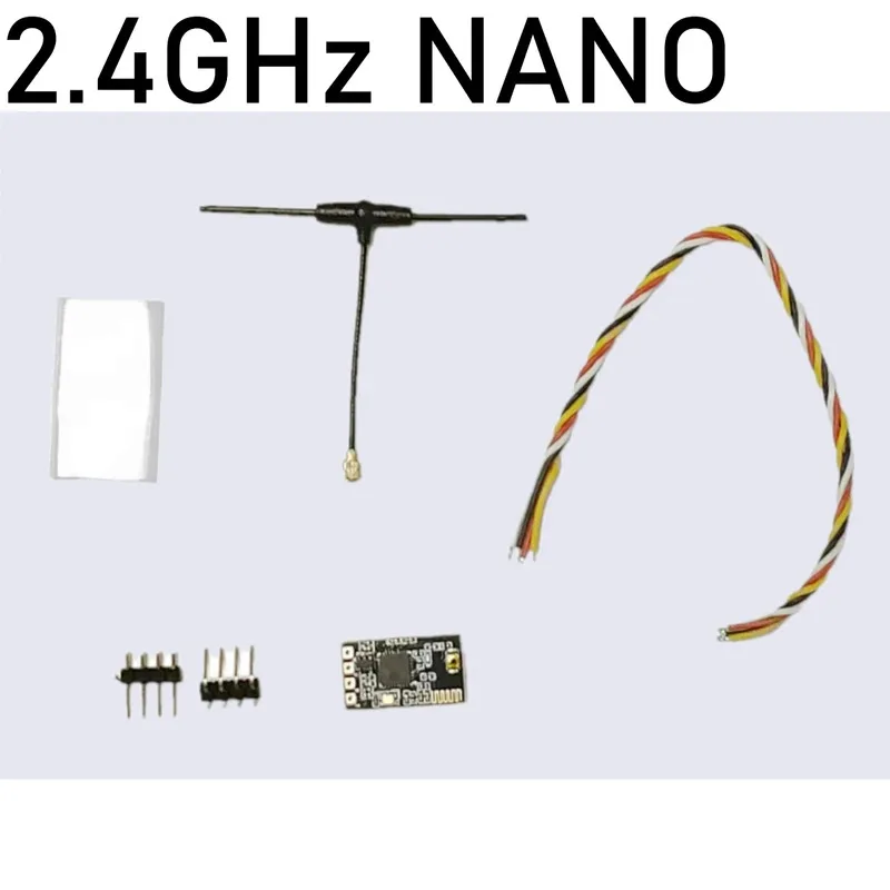 

915 МГц 2.4 ГГц NANO ExpressLRS ELRS Радиоприемник Nano для FPV-дронов с большим радиусом действия, для фристайла и DIY-сборки, запчасти для дронов