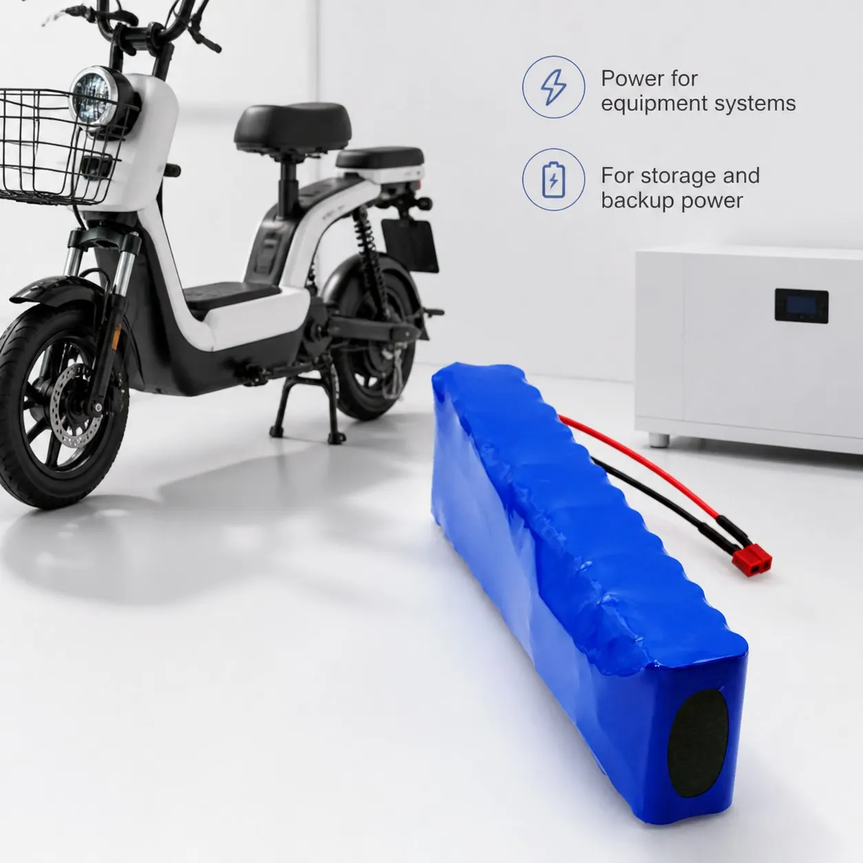 48V 13S2P Li-Ion Battery Pack Replacement for E Scooter E Bike DIY Repair Multi Connector Options Connector Match Repair