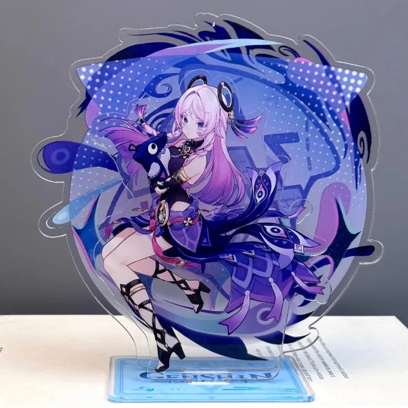 Genshin Impact Cosplay Citlali Wanderer Kinich Arlecchino Mavuika Double Sided Acrylic Standing Plate Ornament Souvenir Gift