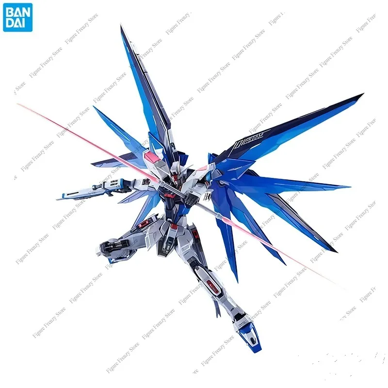Special Offer for Bandai MB Gundam SEED Freedom Gundam Mobile Doll Metal Skeleton Anime Toy Snow Sparkle Ver Finished Model