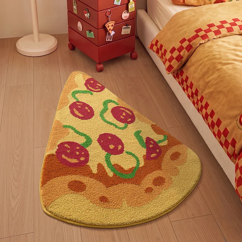 Creative Food Style Tufted Rug Carpet for Bedroom Living Room Non Slip Floor Mat Thicken Foot Pad Children Room Bedside Area Rug