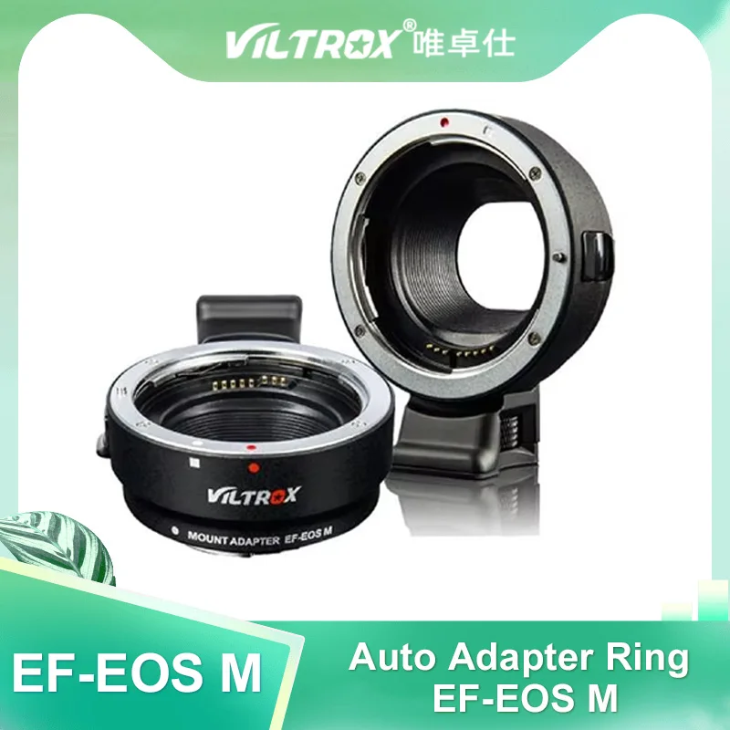 Viltrox الإلكترونية التركيز التلقائي EF-EOS M EF-M محول العدسة لكانون EOS EF EF-S عدسة إلى EOS M M2 M3 M5 M6 M10 M50 II M100 كاميرا