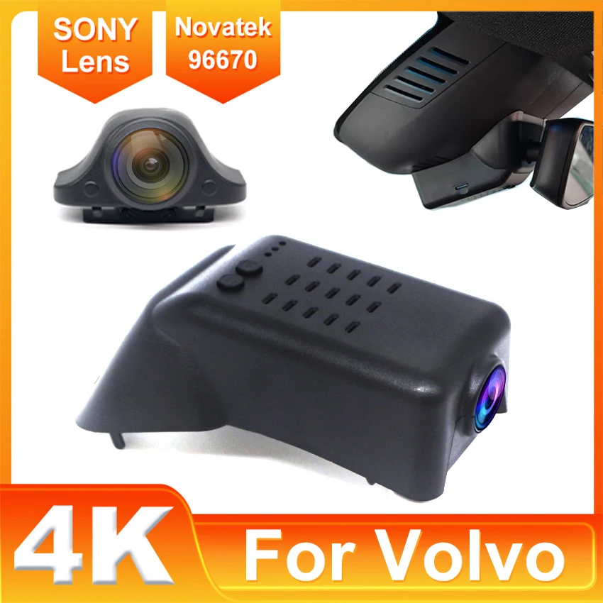 New! Plug and play Car Dvr Dash Cam Camera Video Recorder Original For Polestar 2 2020-2026, UHD 4K 2160P DashCam