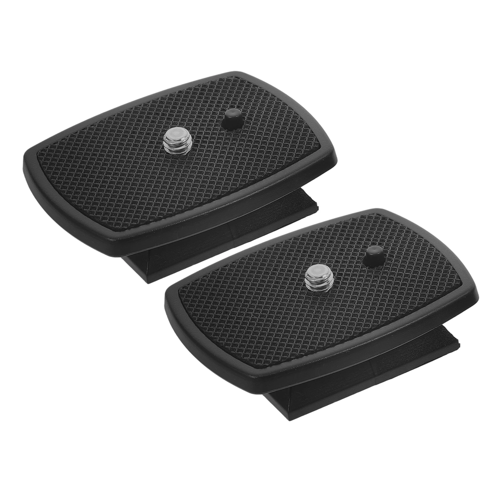 

2pcs Camera Quick Release Plate Mounting Board Alloy Adapter for Tripod DSLR Bracket Black 690A Photography Accessories
