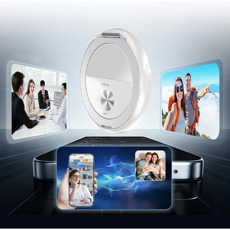 AI Translator Machine Clip-on Real-time Interpretation New Multi-language Offline Online Text Translation Video Call Interpreter
