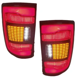 Yellow Led Turn Signal Lights Rear Brake Light Fit For Dodge Ram 1500 2009-2018 Tail Lights