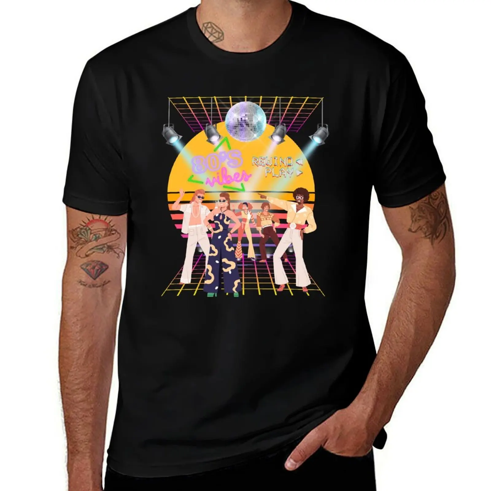 

Disco Era: Back to the 80s T-Shirt boys whites new edition basketball graphic tees T-shirts man mens t shirts top quality
