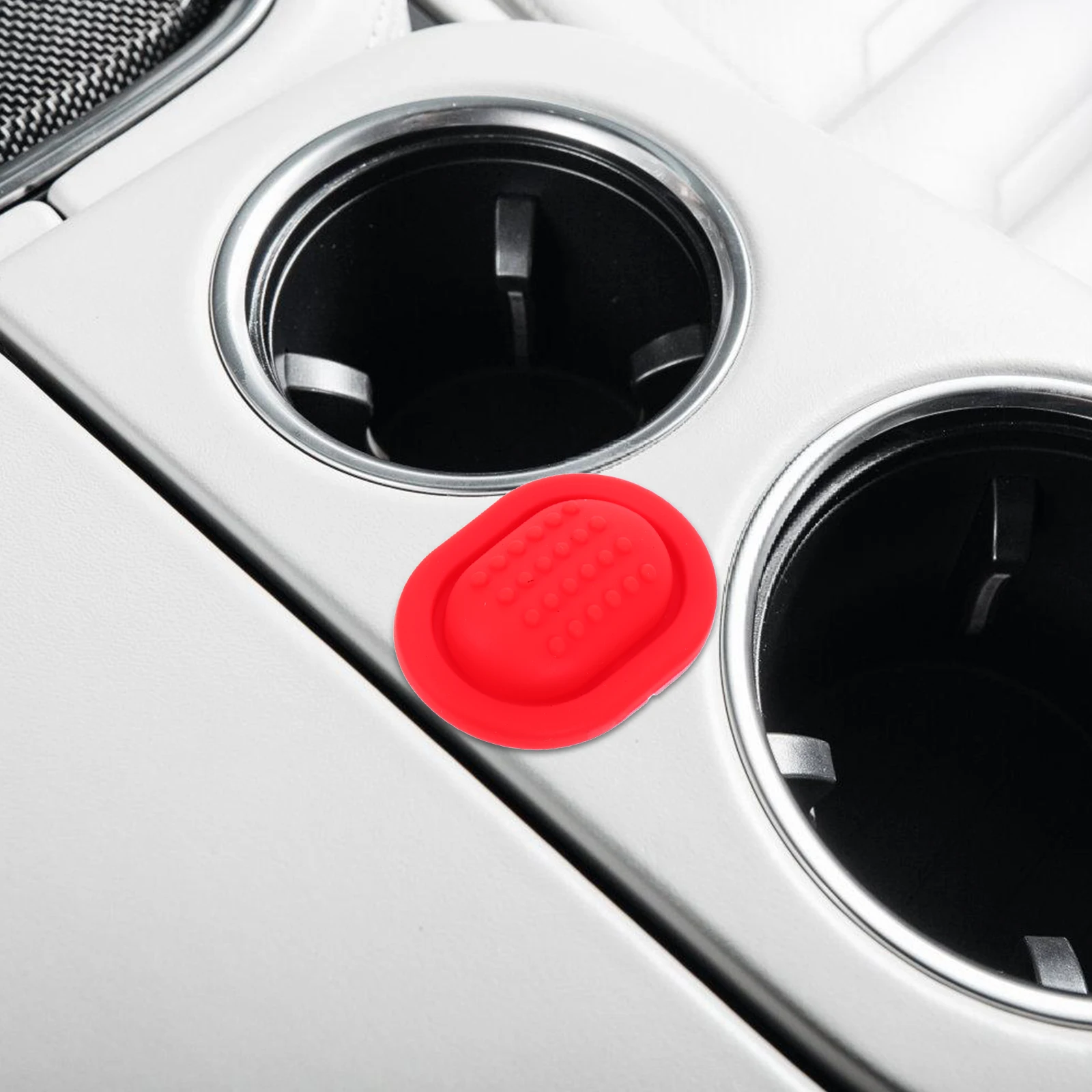

3pcs Silicone Car Cup Holder Stabilizer Inserts Anti Shake Universal Shock Absorption Secure Fit For Trucks Suvs Vehicles