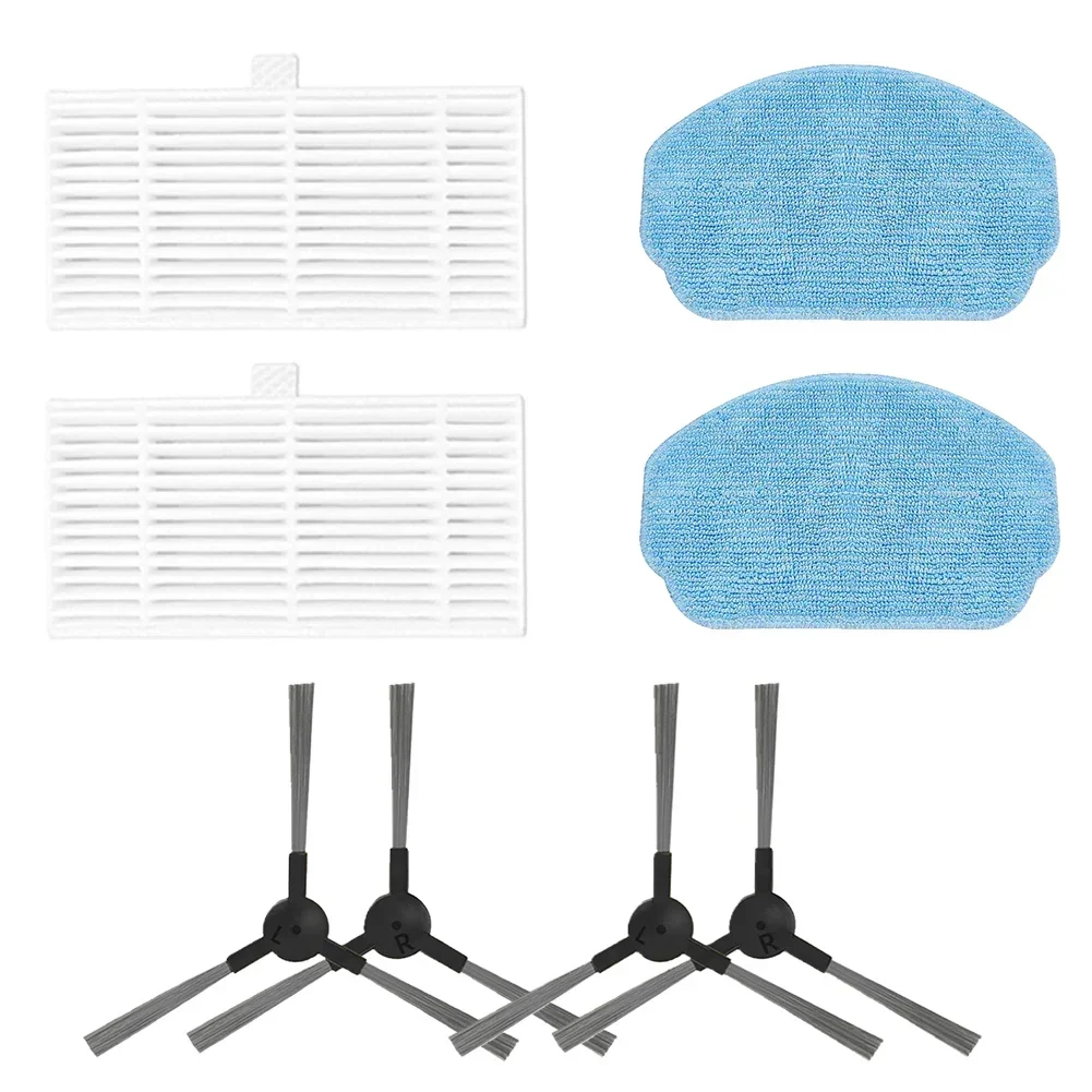 

Filters Mop Pads Side Brushes Kit For MAMNV BR150/BR151 For ZCWA BR150/BR151 For ONSON BR150/BR151 For GTTVO BR150/BR151