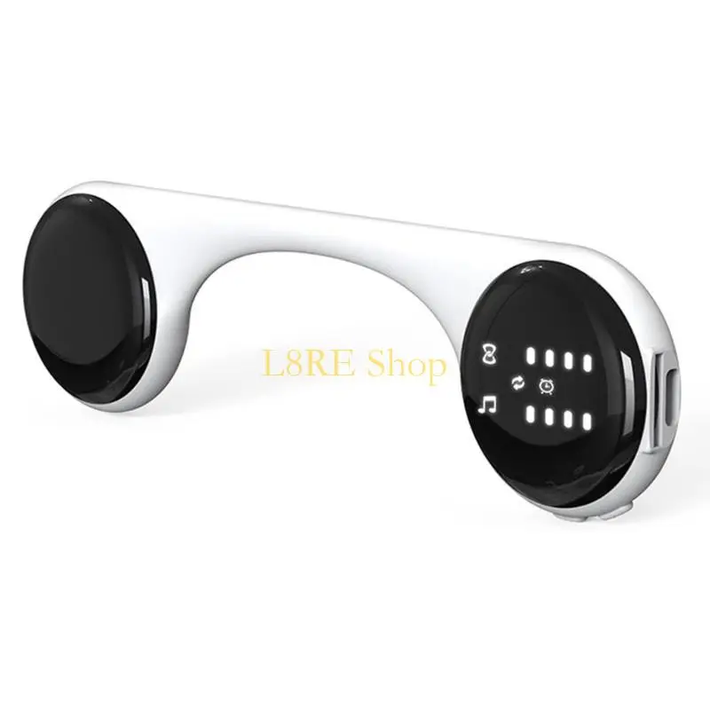 L8RE عظم العظم وسادة مكبر صوت بوتوث 5.4 للاسترخاء النوم