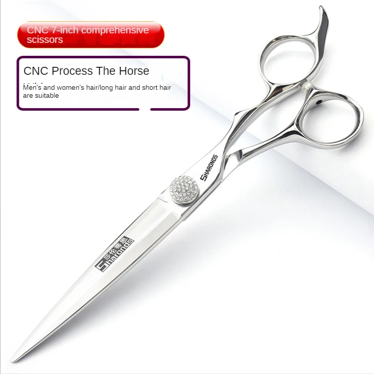 

CNC Craft Professional Hairdressing Scissors Japan CNC 6 Inch 7 Inch Flat Tooth Scissors Combination Professional Hairdressing