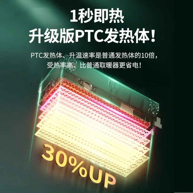 سخان صغير موريتا 220 فولت، سطح مكتب صغير، مكتب منزلي صامت، موفر للطاقة، سخان كهربائي BDB