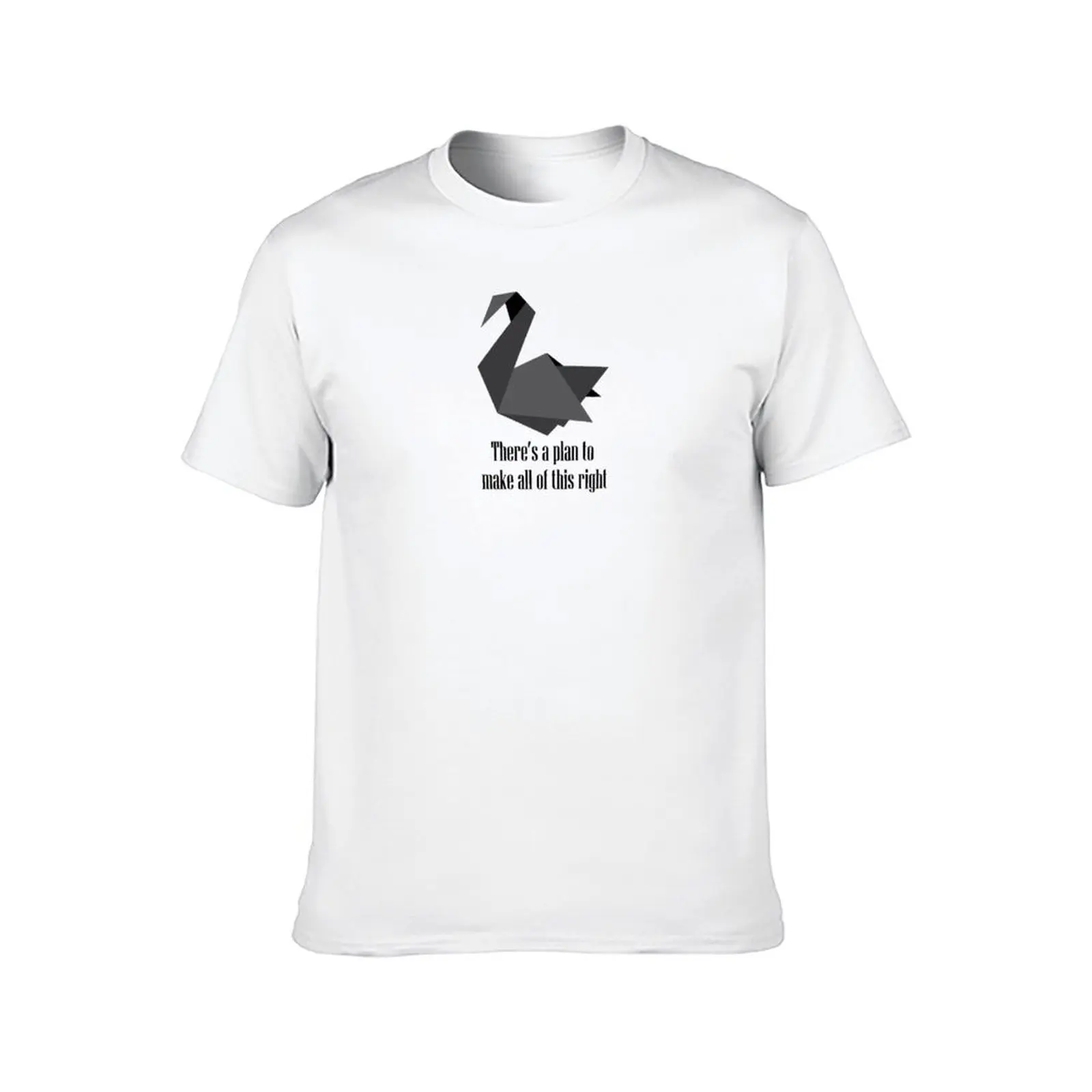 Origami Prison Break T-Shirt man t shirt graphic printed t shirts for man T-Shirt