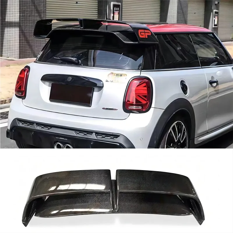 

F55 F56 Carbon Fiber Rear Spoiler Roof Wing Exterior Car Accessories (Fit both 3 & 5 doors) For Mini F55 F56 Cooper GP3 style