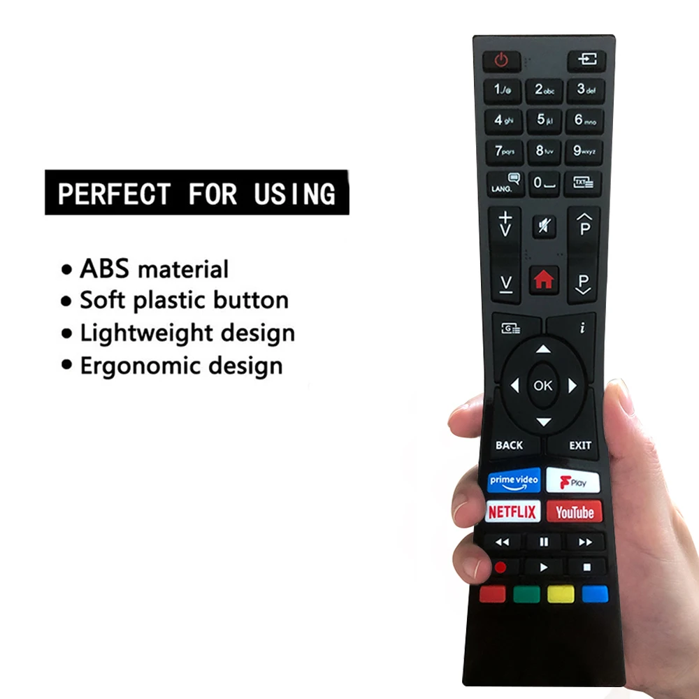

Suitable for JVC Smart TV Remote Control Model LT-24C680 LT-24C685 LT-32C695RM-C3338 2018/2019 4K Ultra HD LED LCD TV