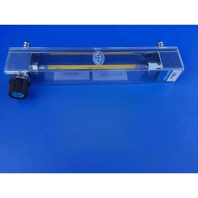 Anti-corrosion Glass Rotameter LZB-4/6/10 Variable Area Flowmeter with Control Valve for Air Water Liquid Gas Test
