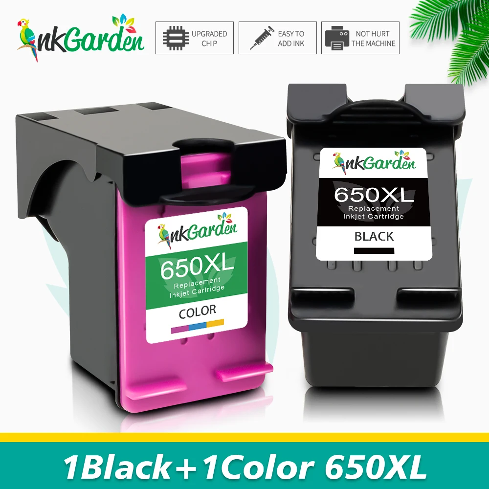 

650XL Ink Cartridge Replacement For HP 650 HP650 XL Compatible Deskjet 1015 1515 2515 2545 2645 3510 3515 4518 4645 Printer