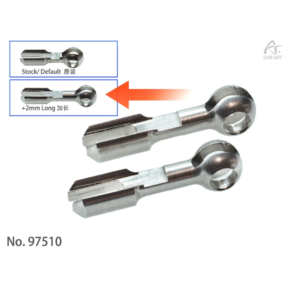 Drift ART DA3 Long UX-CVD (+2mm Each Side Than Normal) 2 Pcs 97510 For DA3