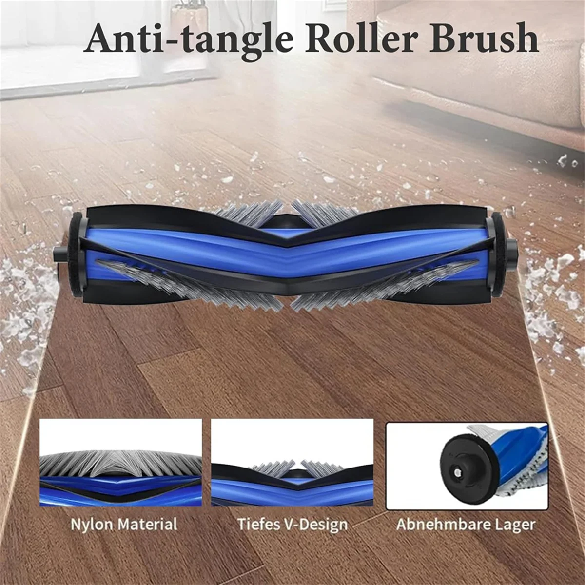 FZFZ 15PCS 롤러 사이드 브러시 Hepa 필터 먼지 봉투 교체 X8 Pro 옴니 진공 청소기 부품