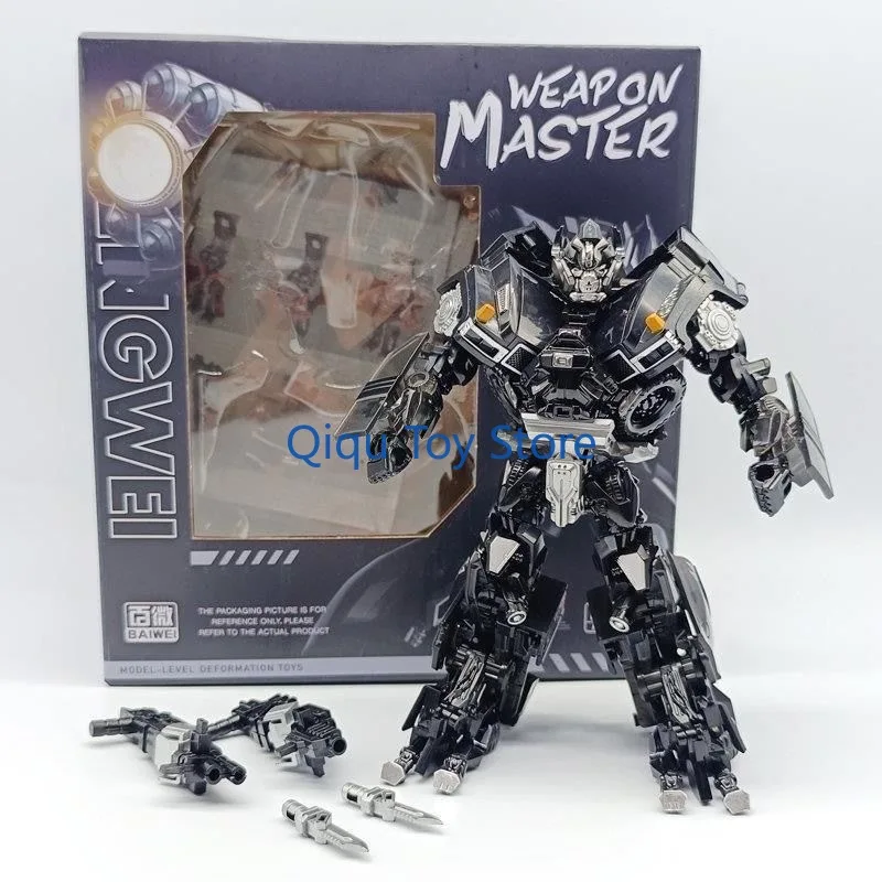 

In Stock Tw-1026b Road Pioneer Tin Film Version Deformation Toy Model Boy