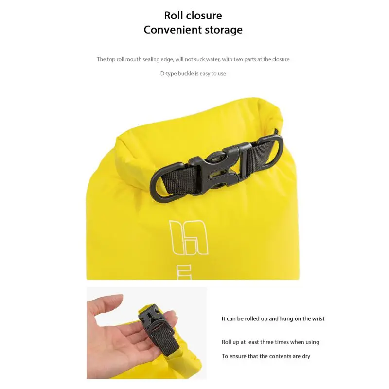 المحمولة مقاوم للماء حقيبة جافة كيس خفيفة الانجراف السباحة حقيبة التخزين تجمع التجديف حقيبة 3/5/8/12/15/25/35/75L حقيبة #4