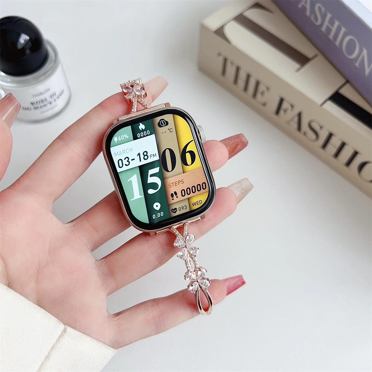 Cinturino per iwatch 42/44/45/46/49mm 38/40/41mm Cinturino per orologio in metallo alla moda per serie di orologi Ultra2 Serie 10/9/8/7/6/5/4/3/2/1_voghion.com