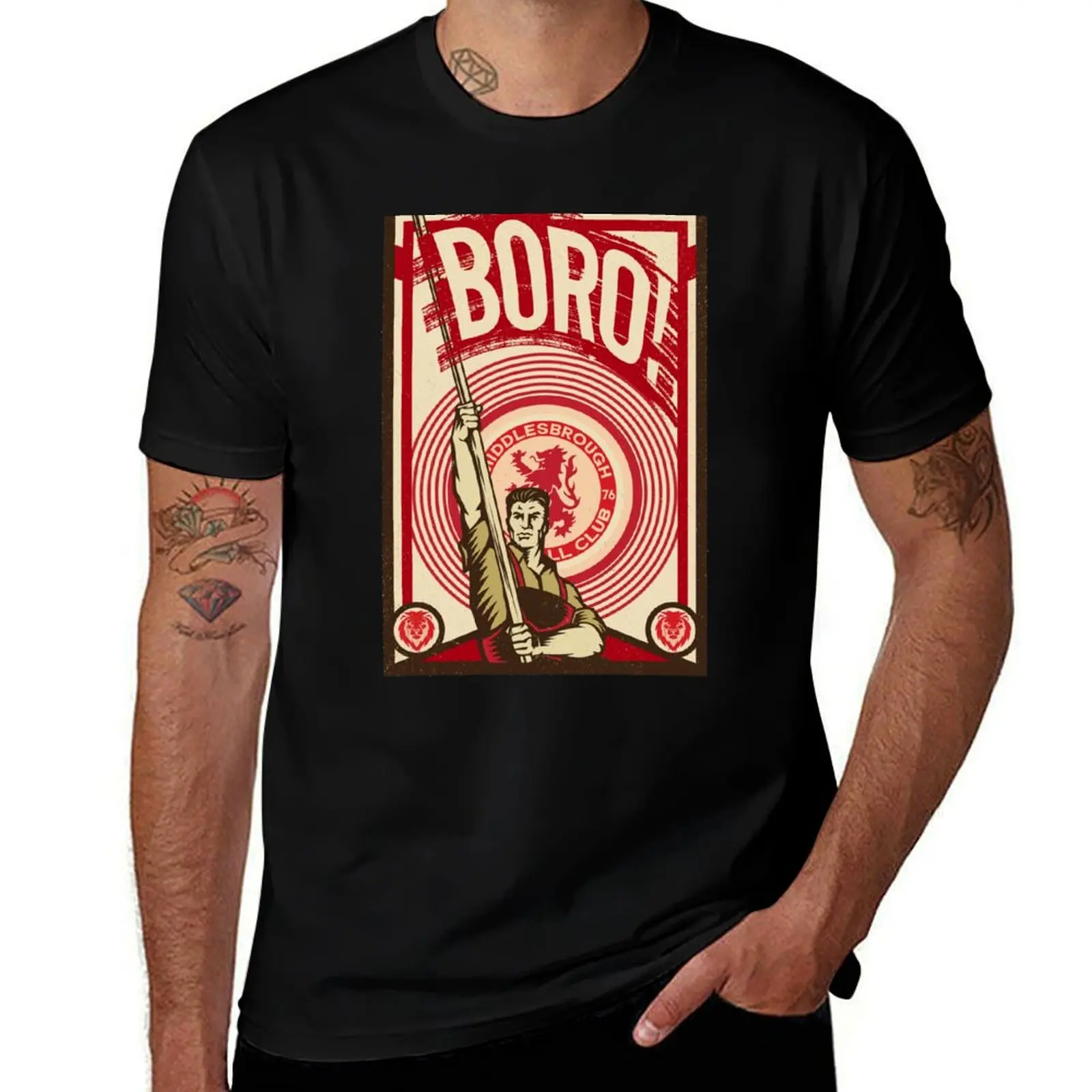 

man shirts cotton man shirt designer The T-Shirt Boro percent t 100 T-Shirt t t luxury Middlesbrough shirt for