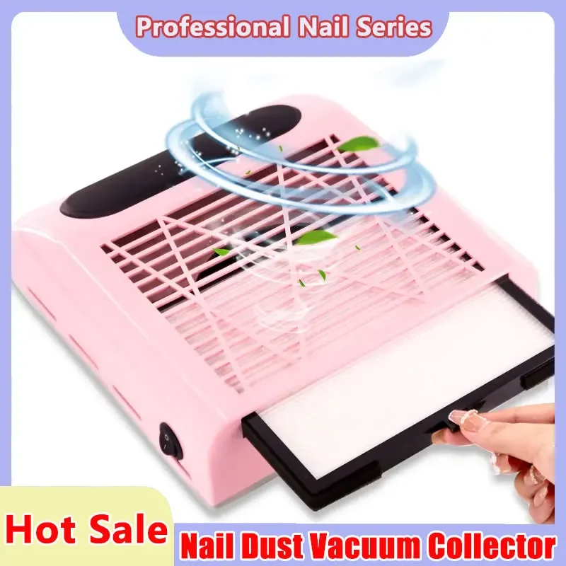

Nail Dust Collector Manicure Machine Tools Strong Power Nail Vacuum Cleaner With Remove Filter Nail Extractor Fan Nail Art Tool