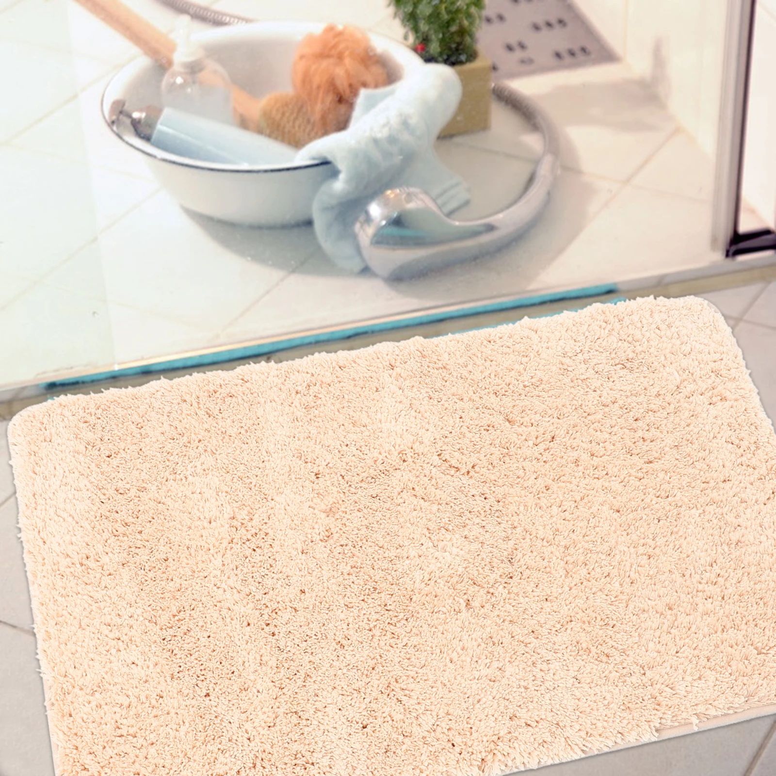 

Non-slip Floor Mat Bath Mats Rug Bathroom Shower Rugs for Polyester (Polyester) Modern