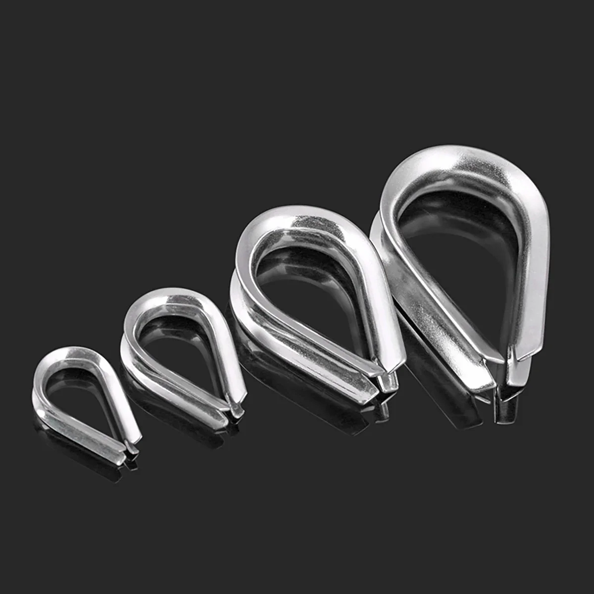 

304 Stainless Steel Collar / Standard Part Chicken Heart Ring / Triangular Ring，M2M3M4M5M6M8M10M12M16