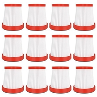 12Pcs Replacement Filter for Xiaomi Deerma VC01 Handheld Vacuum Cleaner Accessories HEPA Filters Home Aspirator Parts