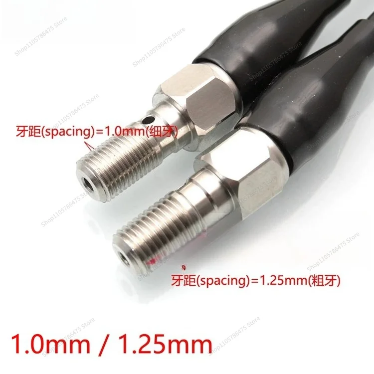 For 304 Stainless Steel Motorcycle Electric Vehicle Brake Induction Tail Light Direct Push Power Hydraulic Brake Switch M10
