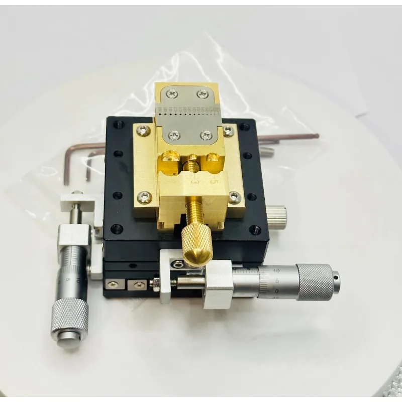 Watch Manual Repair Tools Micro Precision Brass Vise with XY Axis Fine-Tuning Platform