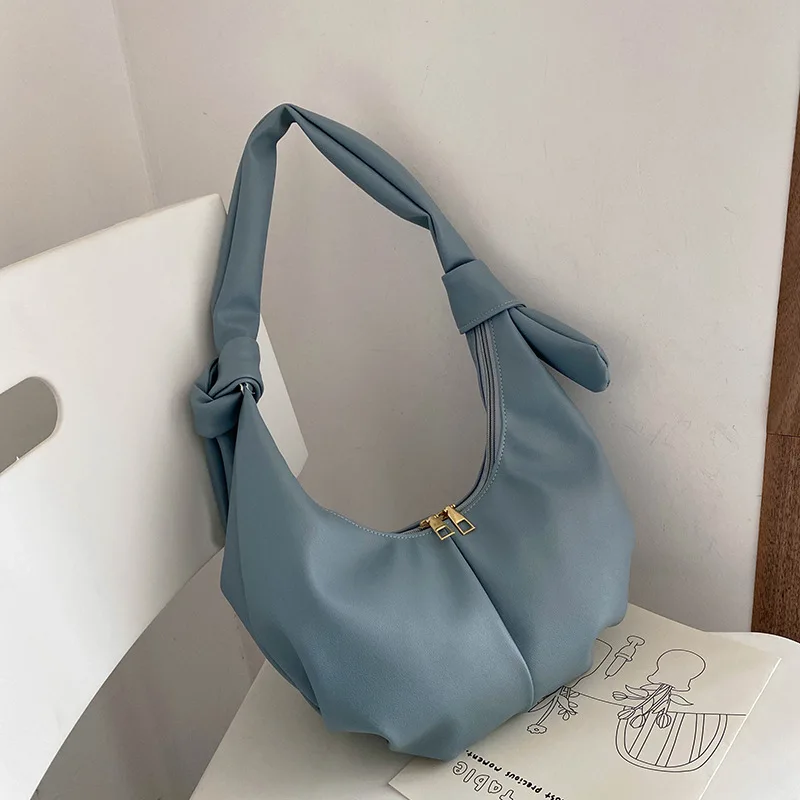 

High-quality This Year Popular Armpit Bag Woman2023 Summer New Trend Texture Simple Shoulder Armpit Dumpling Bag Fashion Leisure