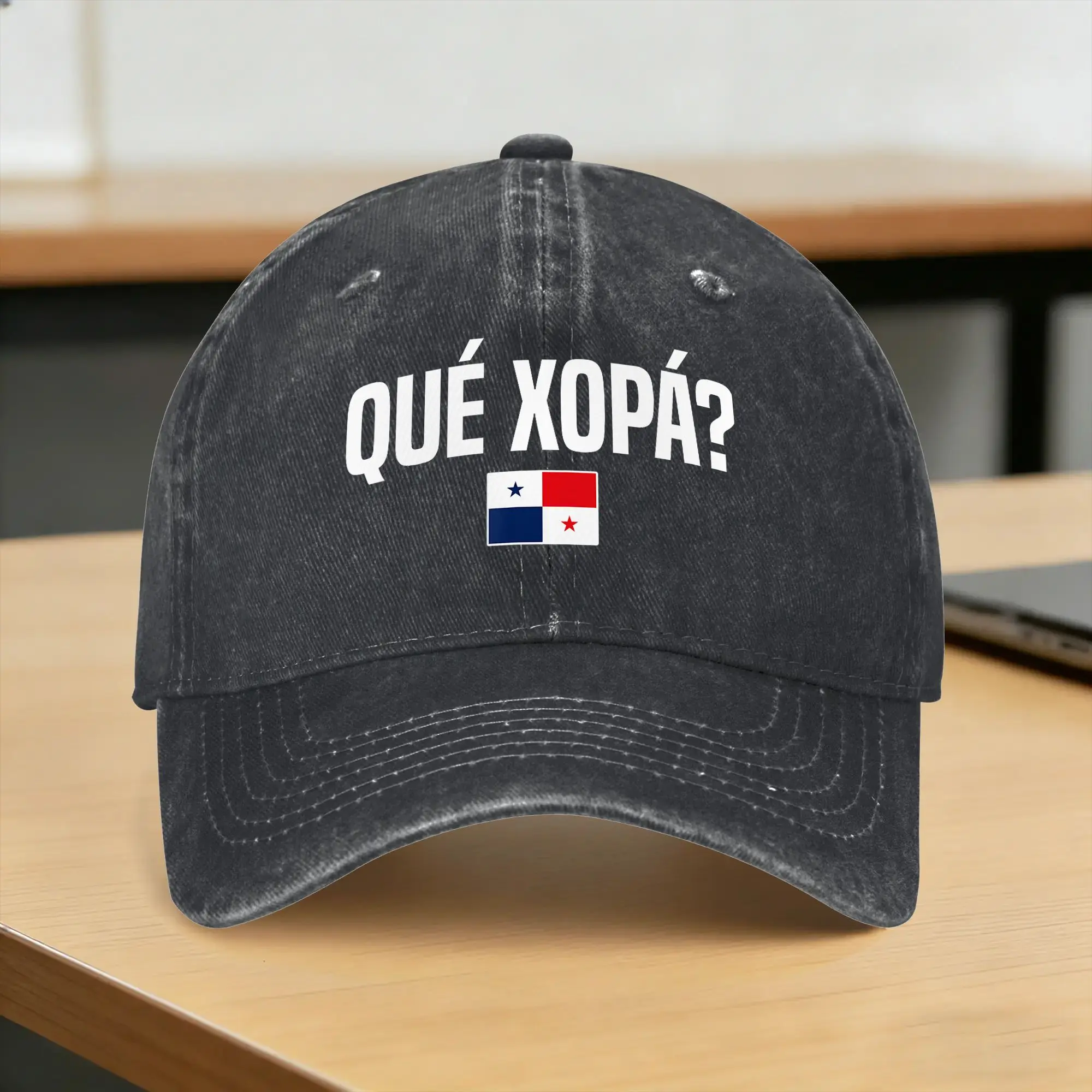 Panamanian Slang Panama Flag Washed Baseball Cap  Casual Sun Hip Hop Hats Summer Unisex-Teens Outdoor Sport Baseball Caps