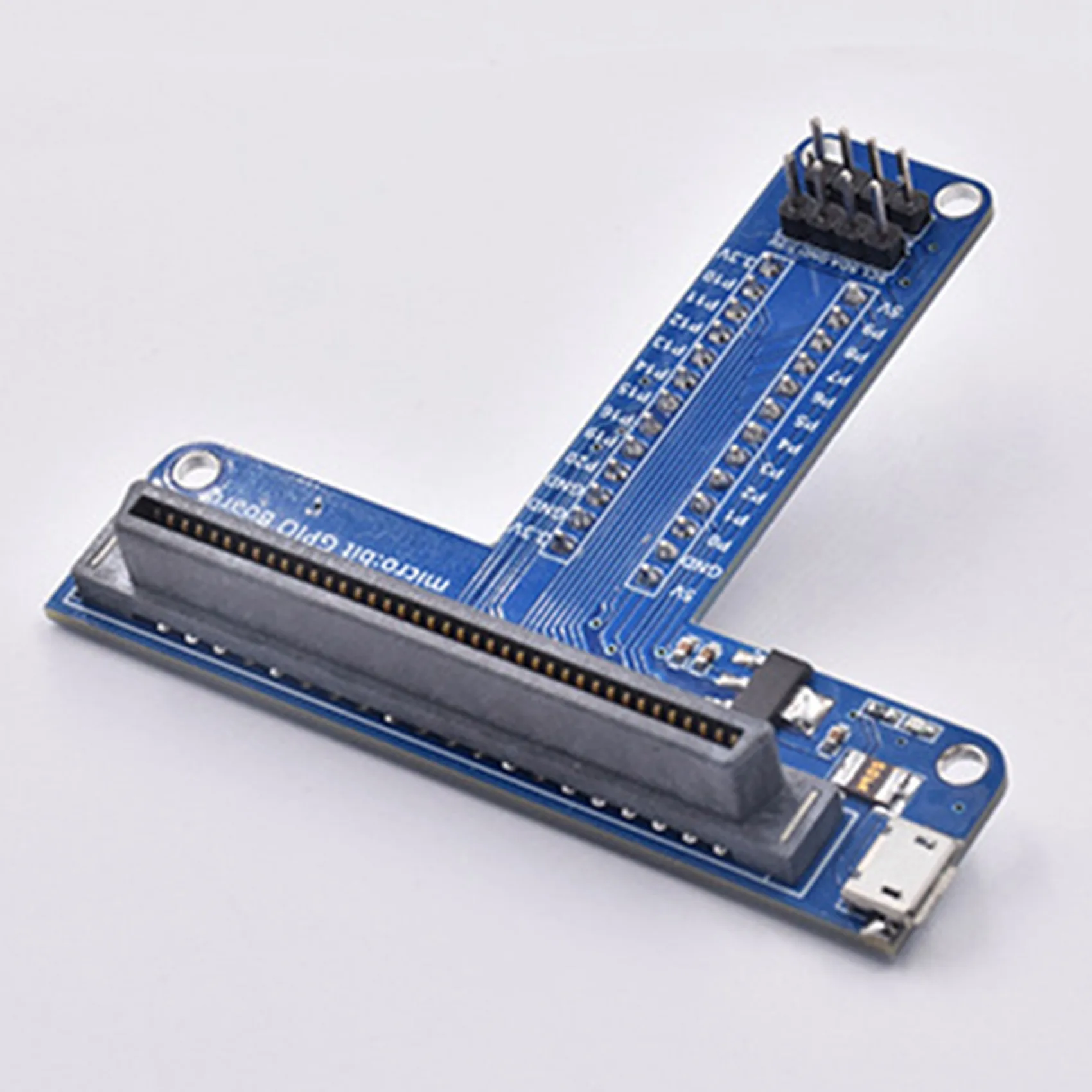 Adaptador de expansión tipo T para Microbit Breadboard, interfaz de programación gráfica Python para BBC Microbit