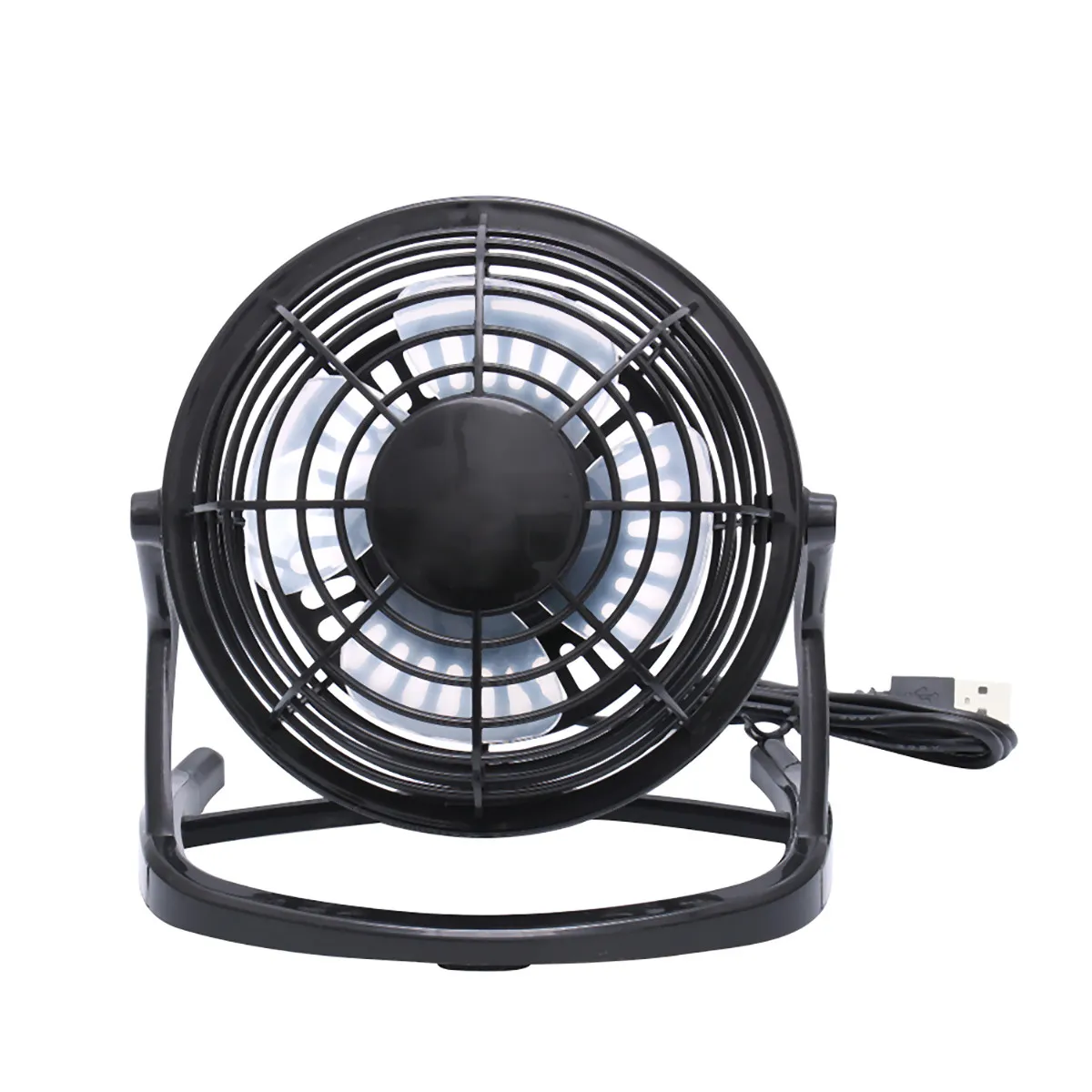 Endurable Lightweight Mini USB Fan Dual-Function Portable Handheld Desktop Small Fan for Work Home Travel Air