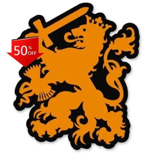 

Dutch Lion Netherlands Unique Bumper Laptop Motor Home Truck Gift Trendy Cute Aesthetic