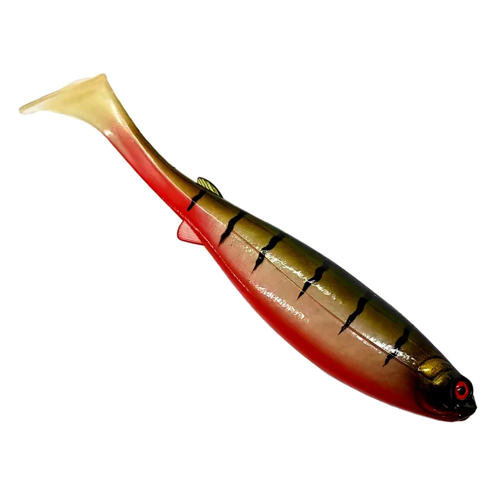 22cm 66g PVC Soft Fishing Lures Swimming Artificial Baits T Tail Paddle SoftBait Saltwater Freshwater Artificial Swimbait view 3