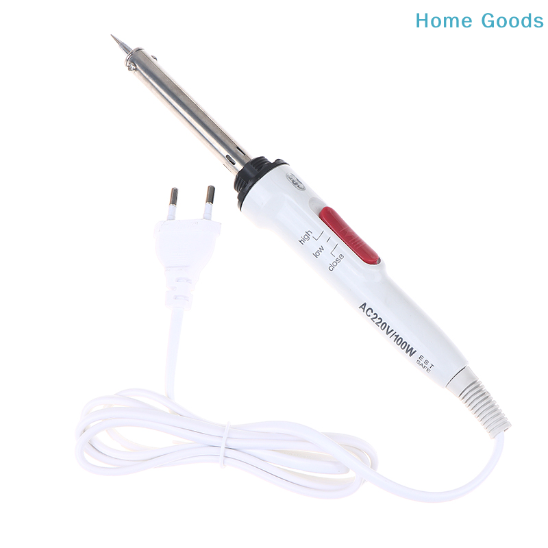  1PC 100W High Power Adjustable Dual Temperature Control With Switch Temperature Electric Soldering Iron Welding Pen Welding Tool 