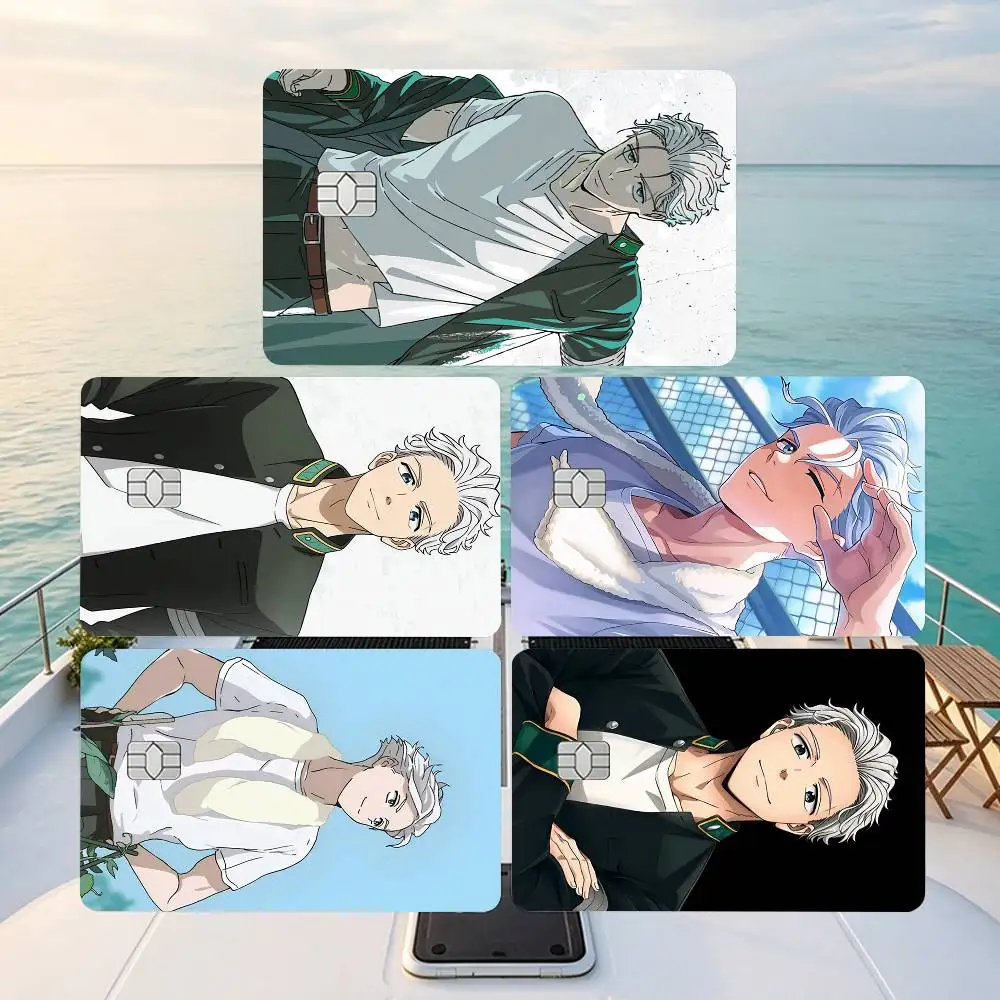Hajime Umemiya WIND BREAKER-R  Credit Card HD Stickers Game Card Decal Small Chip Waterproof Sticker Gift