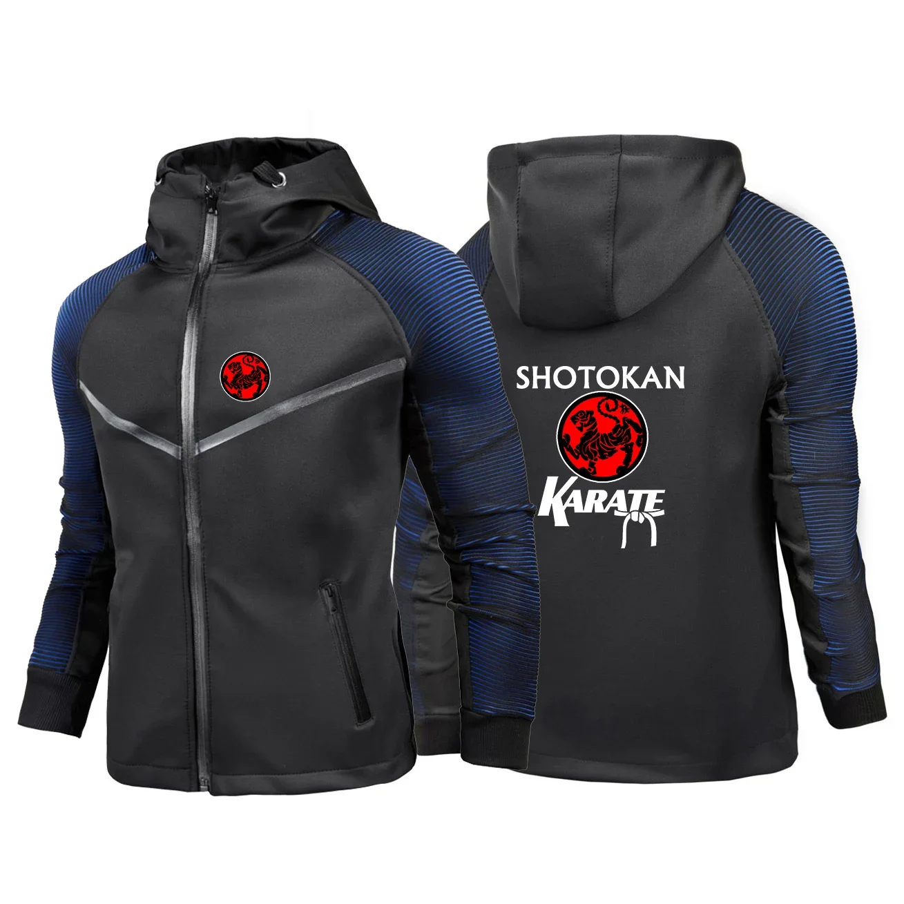 

Shotokan Karate 2024 Men's New Printed Racing Suit Jacket Sweatshirts Casual Waterproof Coat Comfortable Motorbike Tops Clothing