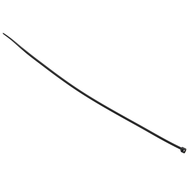 AB46-2000 X Thin Black Cable Tidy Ties Zip Ties Cord Strap Wrap 200Mm X 3Mm