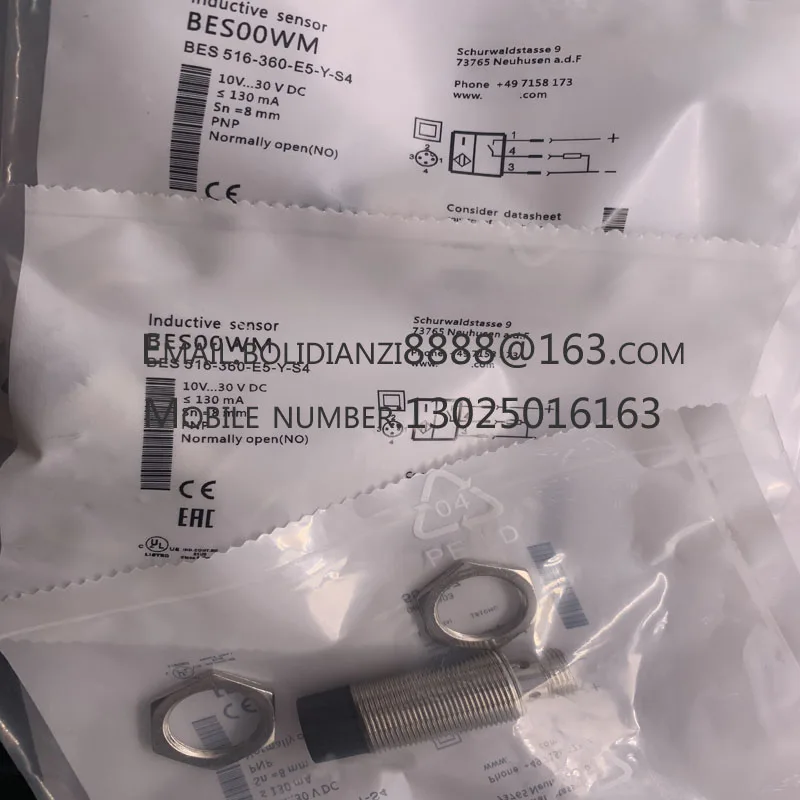 Novo Sensor Interruptor De Proximidade, BES 516-326-E5-C-S4