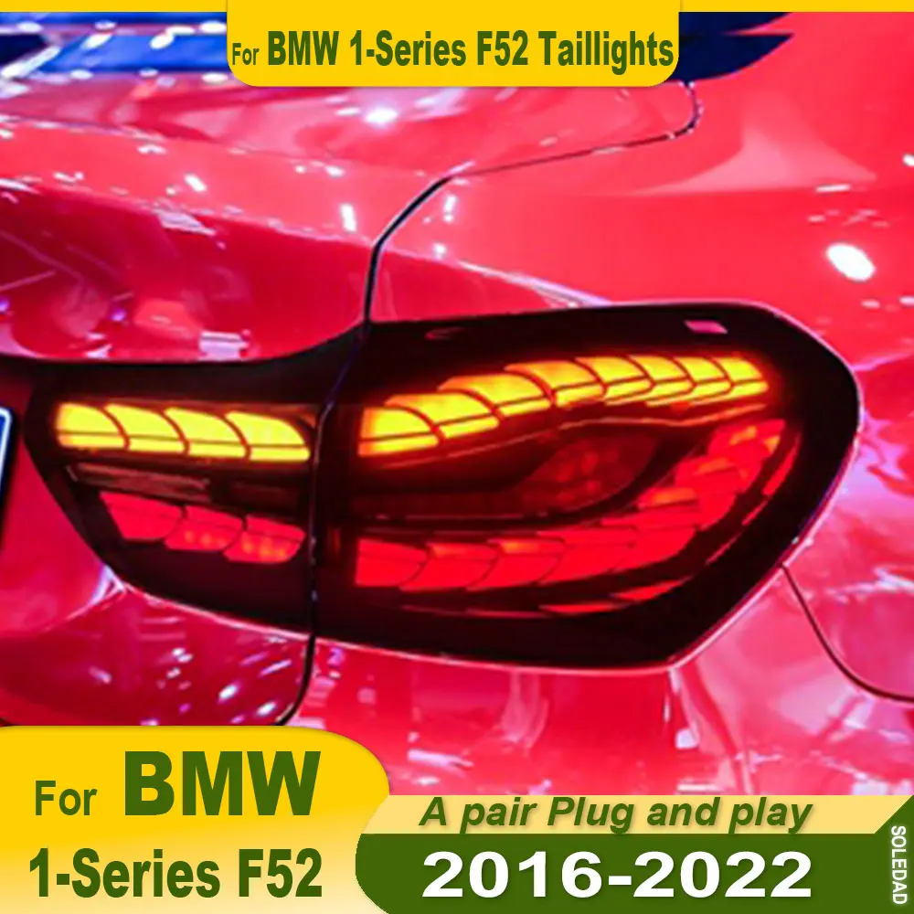 Pair Car Styling Tail Lamp for BMW 1-series F52 2016-2022 LED Tail Light DRL Brake Reverse Stop Lamp Automotive Accessories