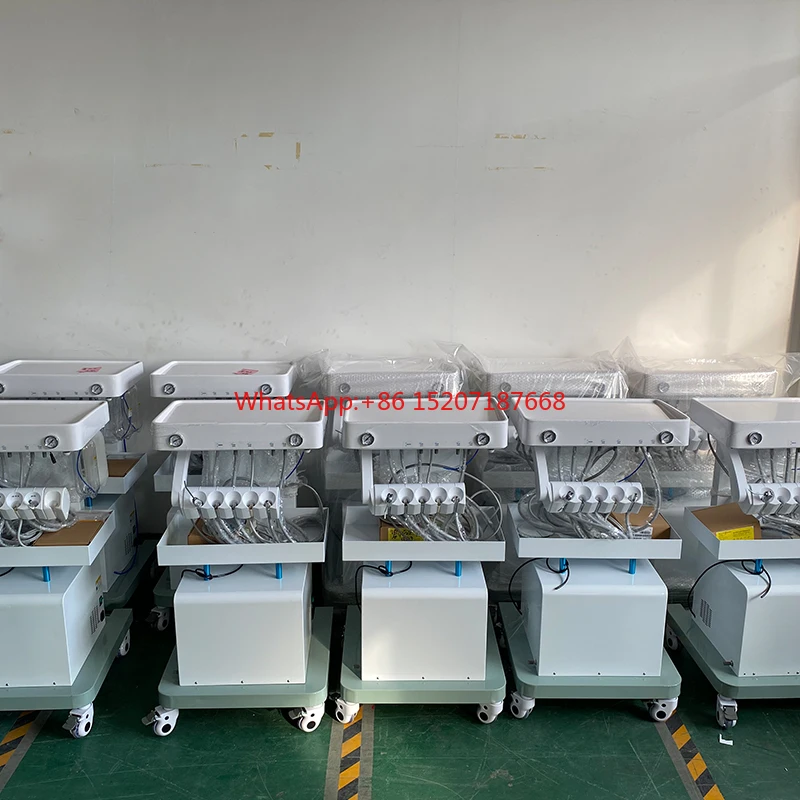 LK-A32A Portable Trolley  Cart Movable Medical  Unit Trolley Carts with Air Compressor Free