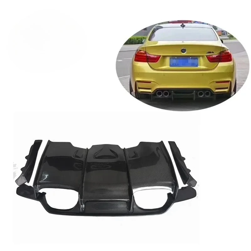 

PM style Carbon Fiber Rear Bumper Diffuser Lip CAR STYLING 2015 16 17 18 For F80 F82 F83 M3 M4 customcustom