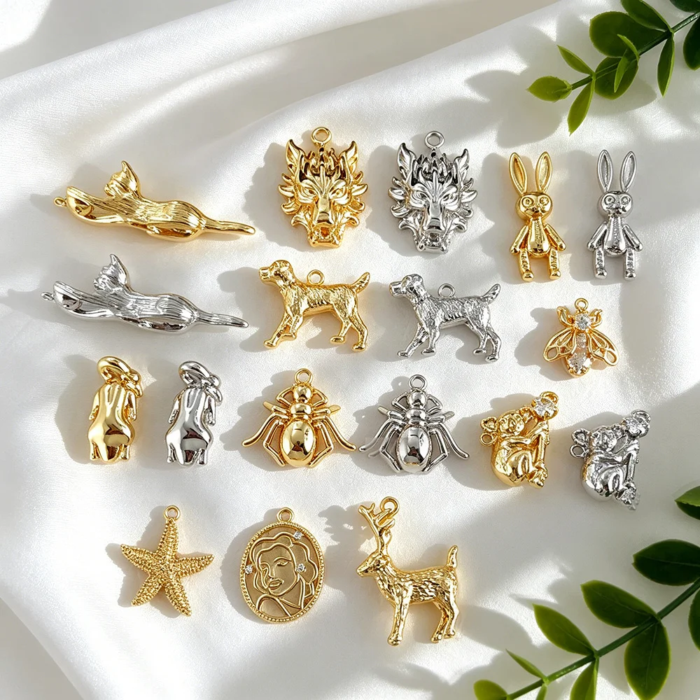 

Cordial Design 30*50Pcs Insects Le af Animals Styles/Jewelry Findings/Copper Plated gold Charms/Handmade Earrings #196525
