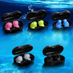 Ear Plugs Swimming Waterproof Silicone Earplugs for Swimming, Showering, Surfing & Bathing Swimming Accessories Pool Ear Plug